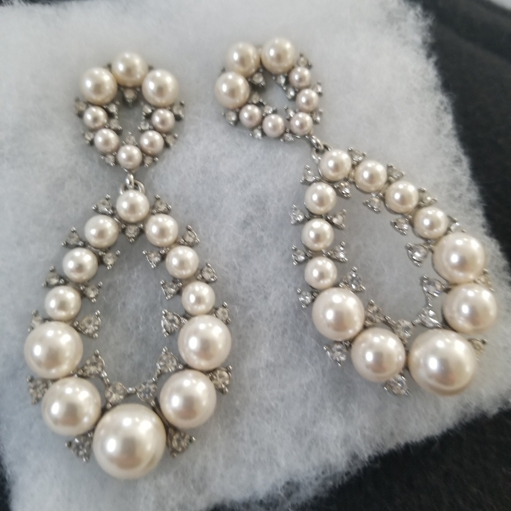 Chandelier Bridal statement earrings